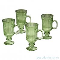 Набор кружек simplicity green 4 шт 245 мл / 14 см / 367450