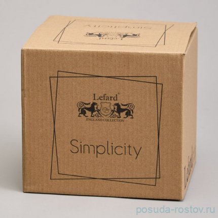 Набор кружек simplicity green 4 шт 245 мл / 14 см / 367450