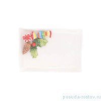 Блюдо 23 х 16 см прямоугольное &quot;christmas world /sweet candies&quot; / 270982