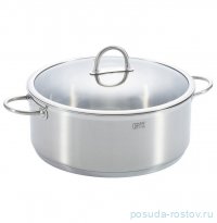 Кастрюля 36  х 14 см со стеклянной крышкой 13 л &quot;Signo&quot; / 362084