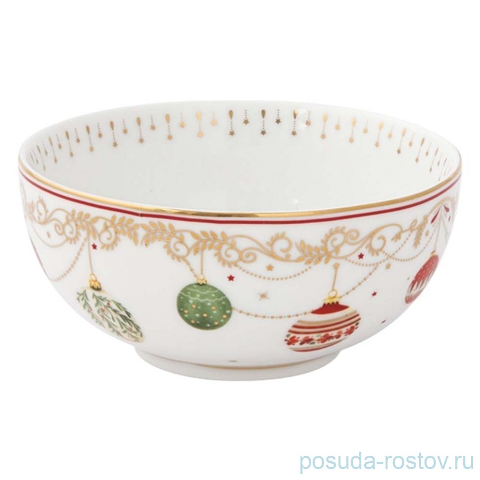 Пиала 12 х 6 см 300 мл "Новогодние шары /Christmas Eve" / 368415