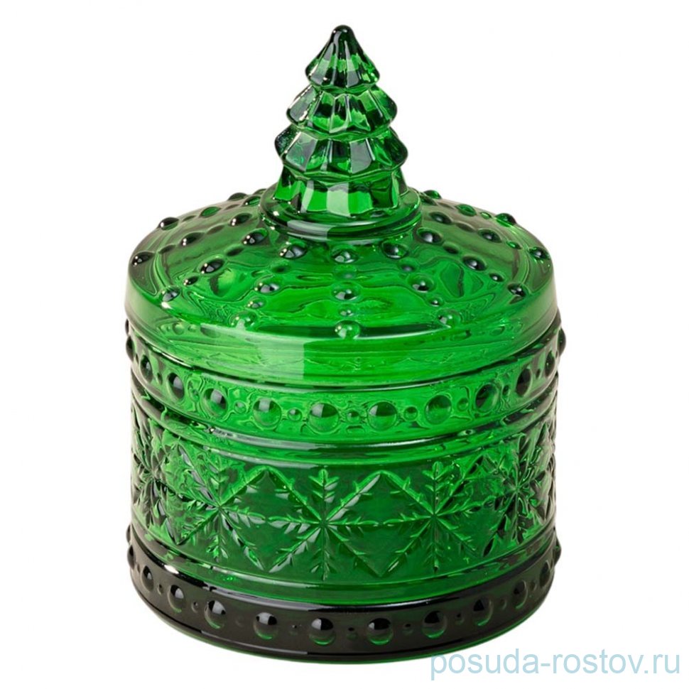 Емкость для хранения 9 х 9 х 12,5 см "Celebration green"  / 354532