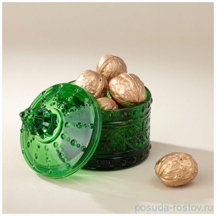 Емкость для хранения 9 х 9 х 12,5 см &quot;Celebration green&quot;  / 354532