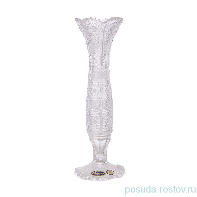 Ваза для цветов 25,5 см н/н "Хрусталь резной" / 063965