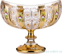 Фруктовница 26 х 22 см н/н Ладья &quot;LEFARD GOLD GLASS&quot;  / 187597