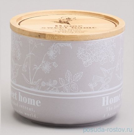 Кружка 400 мл с бамбуковой крышкой 9,6  х 8 см &quot;Loving family&quot; / 368917