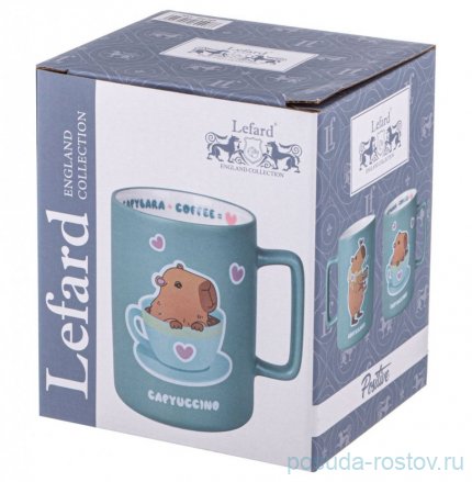 Кружка 400 мл &quot;Capybara+coffee&quot; / 349206