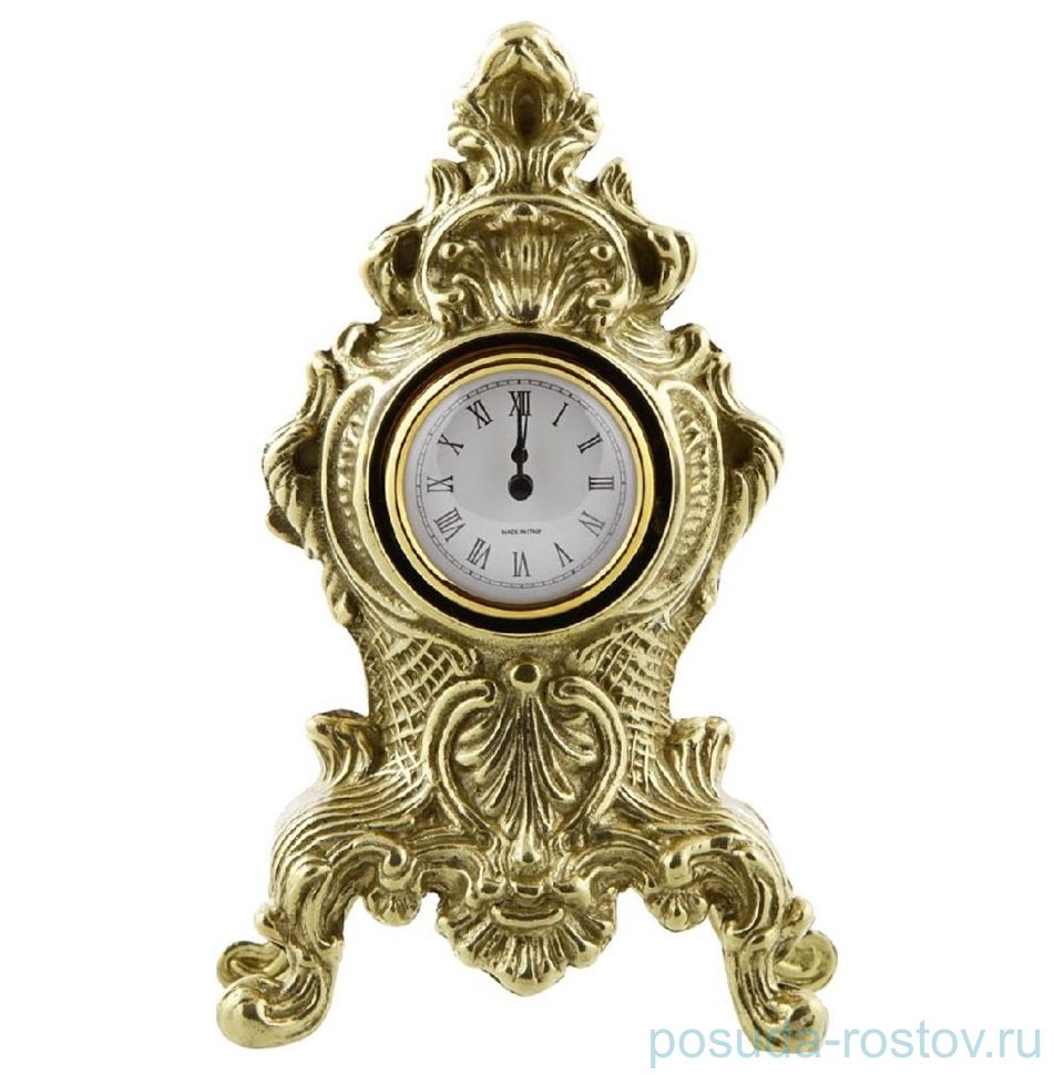 Часы 23 х 15 х 12 см настольные латунь "A. Livio" / 104789