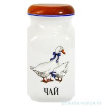 Банка 1 л Чай &quot;Гуси&quot; / 068858