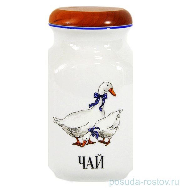 Банка 1 л Чай "Гуси" / 068858