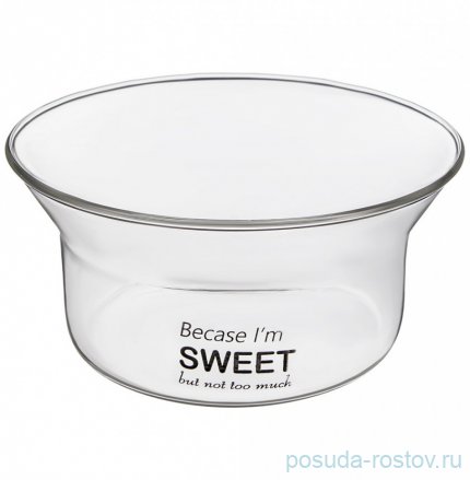 Салатник 14 х 6,5 см 650 мл &quot;Becase I`m Sweet&quot; / 288804