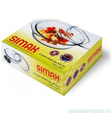 Набор 2 предмета (кастрюли 1 л, 1,5 л) &quot;Simax&quot; / 024787