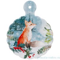 Подставка под горячее 15 х 19 см &quot;Зимняя сказка /Лиса&quot; / 256187