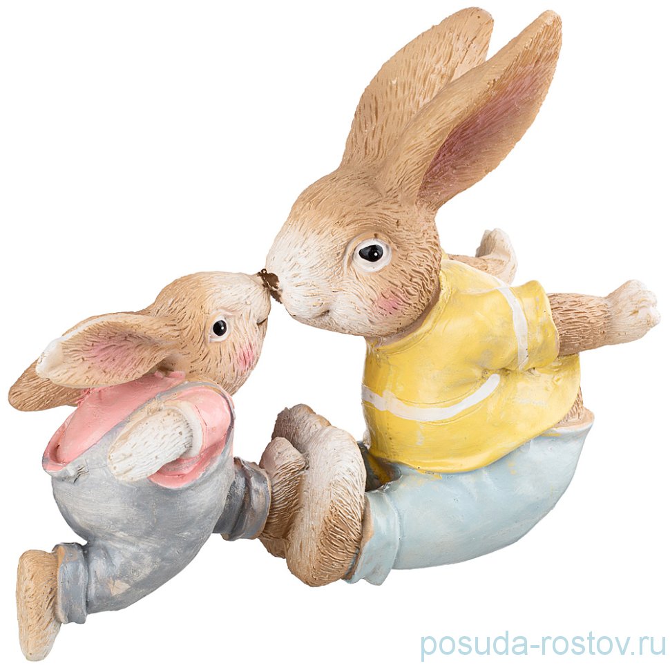 Фигурка 18,5 х 8,5 х 17,5 см "Кролики" / 270484