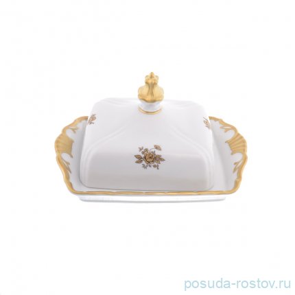 Маслёнка &quot;Корона /Золотая роза&quot; / 212740