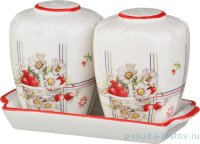 Набор для специй 12 х 7 х 6 см 3 предмета &quot;Корзинка&quot; / 190721