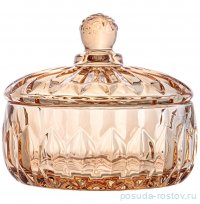 Сахарница 12  х 10 см 320 мл &quot;Crystal amber&quot; / 340817
