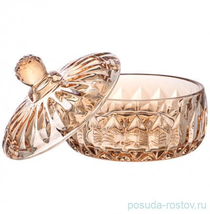 Сахарница 12  х 10 см 320 мл &quot;Crystal amber&quot; / 340817