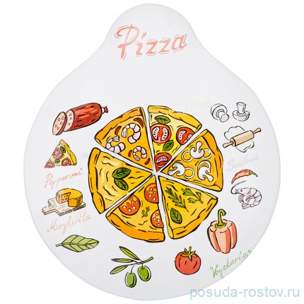 Блюдо для пиццы 19,5 х 22,5 см &quot;Pizza&quot; / 202631