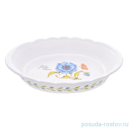 Блюдо для запекания 28 х 18 см овальное &quot;Artigianato ceramico /Ботанический сад&quot; / 228330
