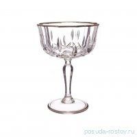 Креманки/мартинки 240 мл 6 шт &quot;Опера /Отводка платина&quot; AS Crystal / 348636