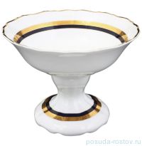 Фруктовница 25 см н/н &quot;Мария-Луиза /Синяя лента с золотом&quot; / 097547