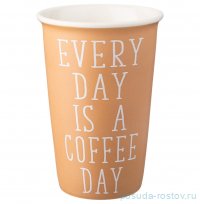 Кружка 380 мл &quot;Кофемания /Every day is a coffee day&quot; / 330229