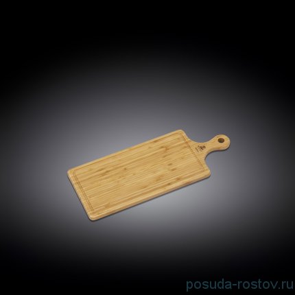 Доска сервировочная 50 x 20 см длинная с ручкой  / 260193