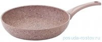 Сковорода-вок 28 х 9 см 3,8 л антипригарное покрытие коричневая &quot;GRANITE SINGLES&quot; / 295510