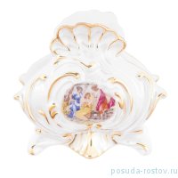 Салфетница 11 см &quot;Корона /Мадонна перламутр&quot; / 182886