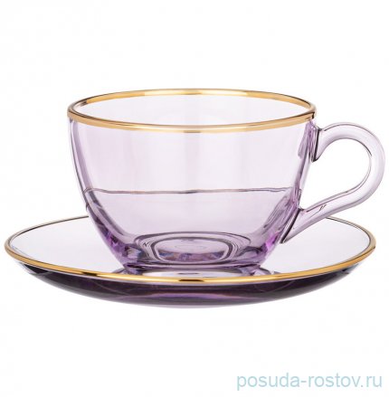 Набор чайных пар 240 мл 2 шт &quot;Romantic purple&quot; / 332094