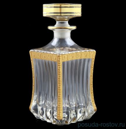 Графин для виски 820 мл &quot;Antique /Версаче золото&quot; / 127687