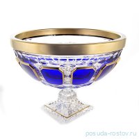 Ваза для фруктов 26 см н/н &quot;Антик /Синий /золото&quot; / 146188