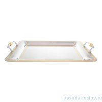 Поднос 45 x 31,5 см прямоугольный с ручками &quot;Pedra Gold&quot; / 247877
