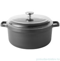 Кастрюля 28 см с крышкой 7,3 л &quot;Gem&quot; / 162411