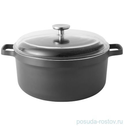 Кастрюля 28 см с крышкой 7,3 л &quot;Gem&quot; / 162411