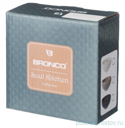 Салатник 10 х 5 см 200 мл синий &quot;Soul kitchen&quot; / 301532