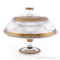 Тортница 32 х 26 см н/н с крышкой &quot;Barok&quot; / 259806