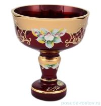 Конфетница 13 см н/н красная &quot;Лепка&quot; / 098293