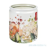 Свеча ароматическая 8,2 х 6,8 см в стекле &quot;Flower /Роза /Bolsius&quot; (время горения 23 ч) / 278267