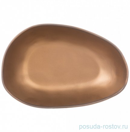 Салатник 22,5 х 16 х 6 см 800 мл &quot;bronze&quot; (3шт.) / 282858