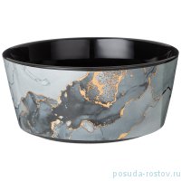 Салатник 18 х 8 см чёрный &quot;Moon art&quot; / 271114
