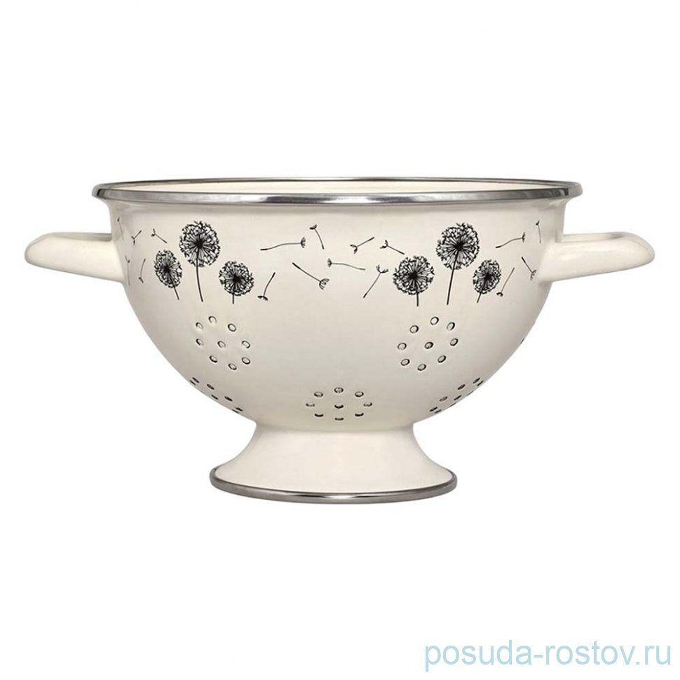Дуршлаг 20 см н/н эмалированный 2,5 л "Одуванчик" / 307801