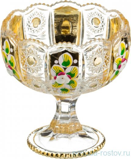 Конфетница 12,5 х 13 см н/н &quot;LEFARD GOLD GLASS&quot;  / 187586