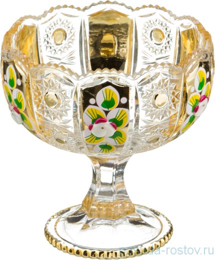Конфетница 12,5 х 13 см н/н &quot;LEFARD GOLD GLASS&quot;  / 187586