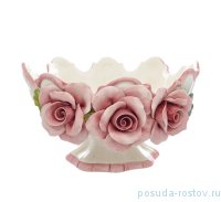 Блюдо 30 х 32 см круглое н/н &quot;Розы&quot; / 275740