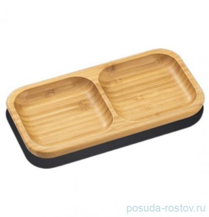 Менажница 22 x 11,5 см 2-х секционная прямоугольная &quot;Olivia Pro&quot; / 276188