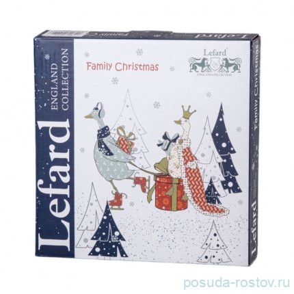 Тарелка 20 см 1 шт &quot;Family christmas&quot; / 362796
