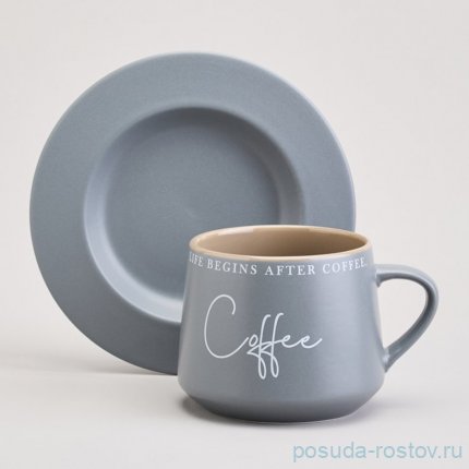 Набор чайных пар 320 мл 2 шт &quot;Coffeemania&quot; / 368916