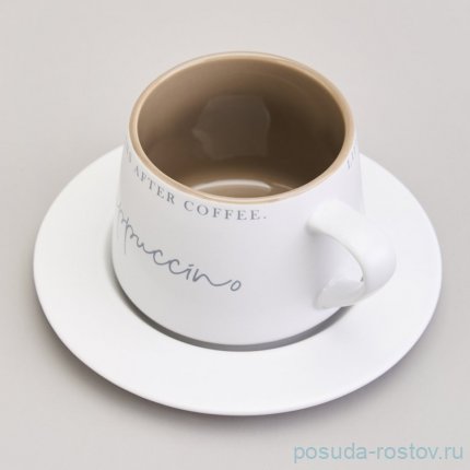 Набор чайных пар 320 мл 2 шт &quot;Coffeemania&quot; / 368916